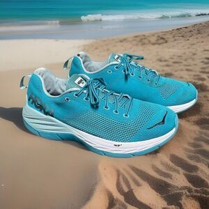 Hoka One One Fly Collection Mach Women's Bluebird/White Running Shoes Size 9.5